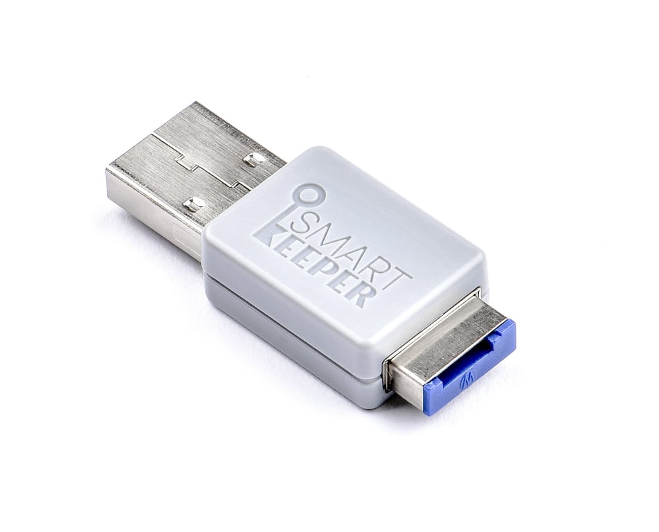 Smartkeeper OM03DB bloker portów Blokada portu MicroSD card, USB Typu-A Niebieski 1 szt.