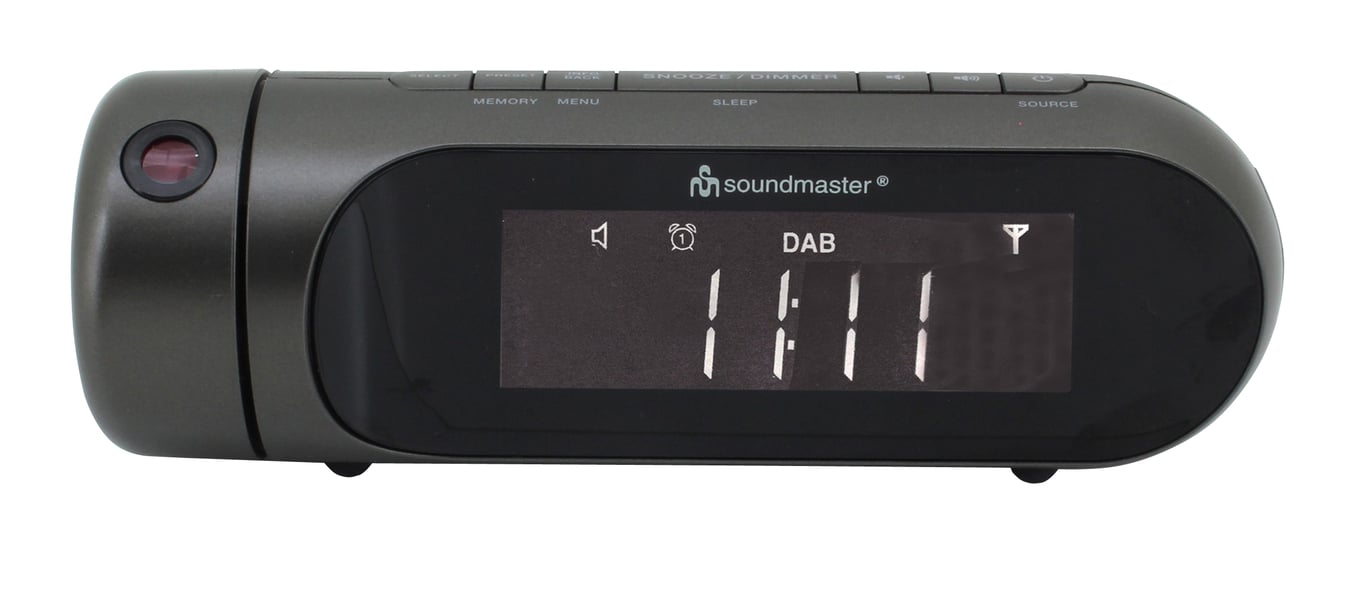 Soundmaster UR6700AN radio Zegar Czarny
