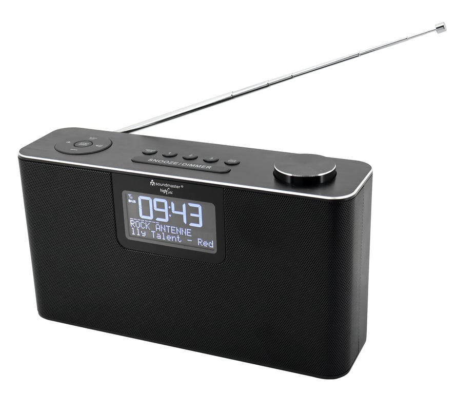 Soundmaster DAB700SW radio Osobisty Analogowe i cyfrowe Czarny