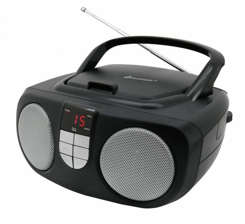 Soundmaster SCD1400SW odtwarzacz cd Przenośny odtwarzacz CD Czarny