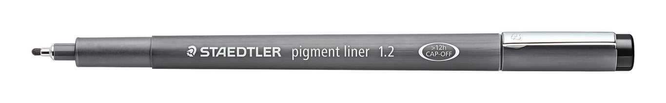 Staedtler Pigment Liner 308 cienkopis Drobny Czarny 1 szt.