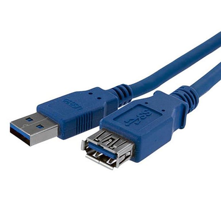 StarTech USB3SEXT1M kabel USB 1 m USB 3.2 Gen 1 (3.1 Gen 1) USB A Niebieski