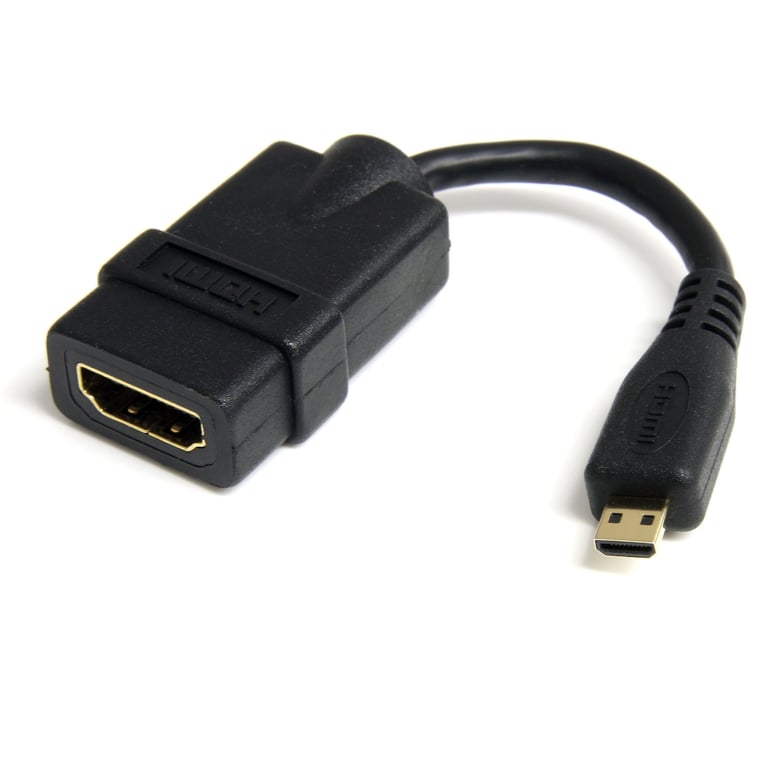 StarTech HDADFM5IN kabel HDMI 0,127 m HDMI Typu A (Standard) HDMI Typu D (Micro) Czarny