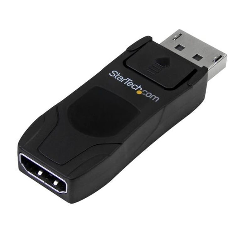 StarTech DP2HD4KADAP zmieniacz płci / kabli DisplayPort HDMI Czarny