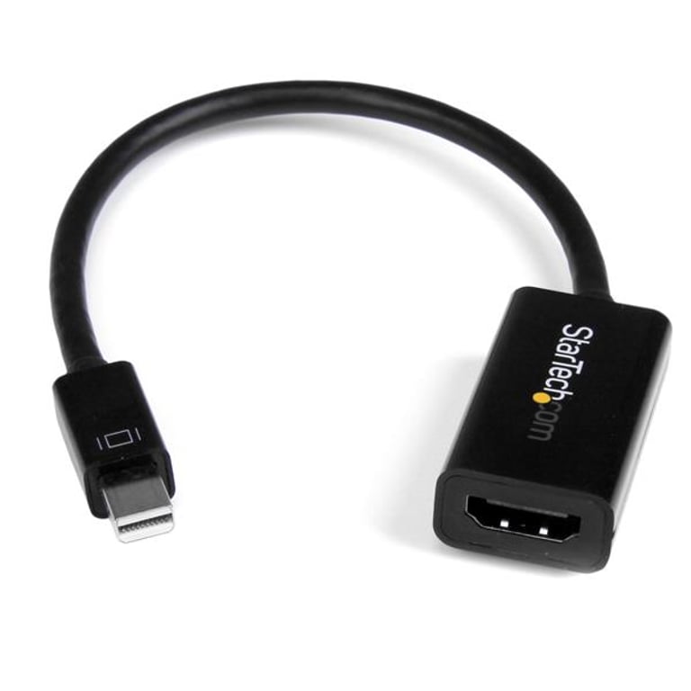 StarTech MDP2HD4KS adapter kablowy 0,15 m Czarny