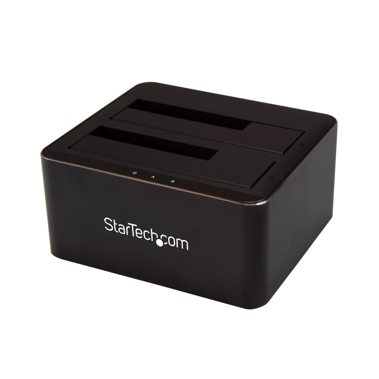 StarTech SDOCK2U33V stacja dokująca do dysków twardych USB 3.2 Gen 1 (3.1 Gen 1) Type-B Czarny