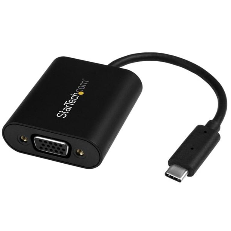 StarTech CDP2VGASA zewnętrzna karta graficzna usb 2048 x 1280 px Czarny