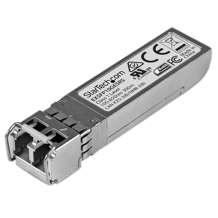 StarTech EXSFP10GESRS moduł przekaźników sieciowych Swiatłowód 10000 Mbit/s SFP+ 850 nm
