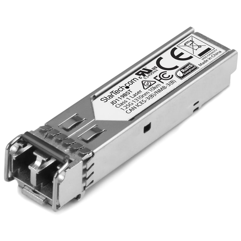 StarTech JD119BST moduł przekaźników sieciowych Swiatłowód 1250 Mbit/s SFP 1310 nm