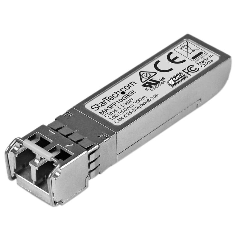 StarTech MASFP10GBSR moduł przekaźników sieciowych Swiatłowód 10000 Mbit/s SFP+ 850 nm