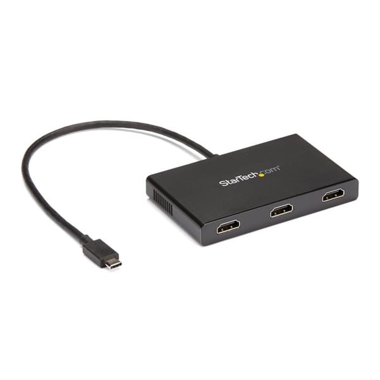 StarTech MSTCDP123HD zewnętrzna karta graficzna usb 3840 x 2160 px Czarny