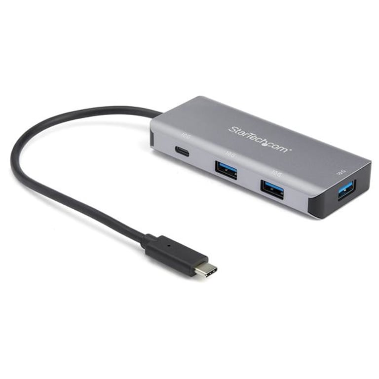 StarTech HB31C3A1CB huby i koncentratory USB 3.2 Gen 2 (3.1 Gen 2) Type-C 10000 Mbit/s Czarny, Szary
