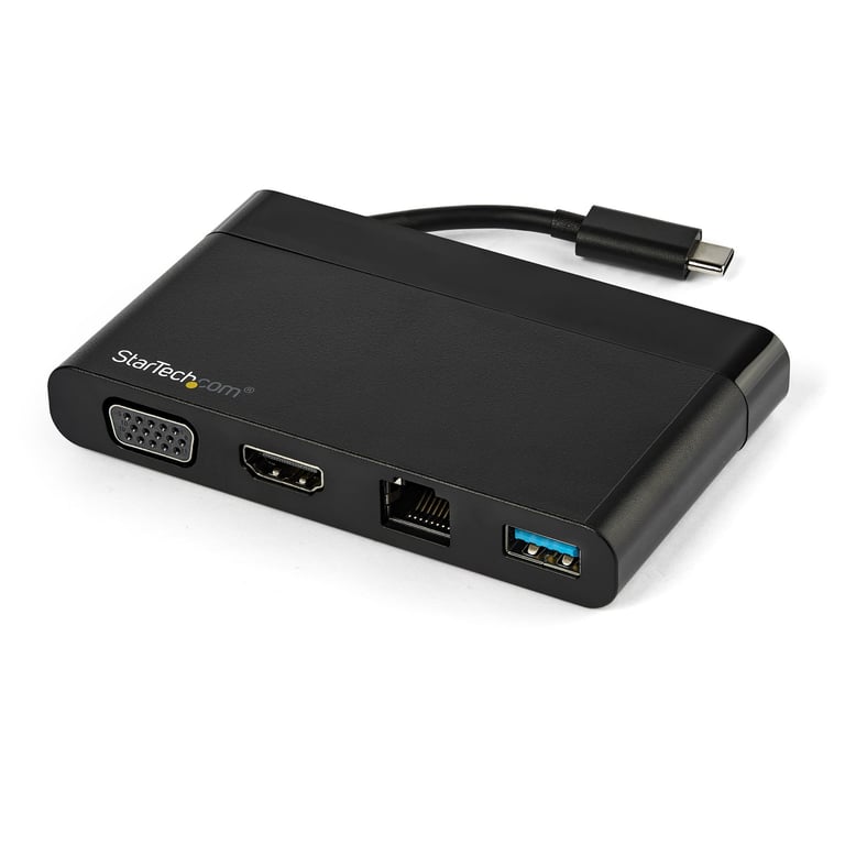 StarTech DKT30CHVCM stacja dokująca Przewodowa USB 3.2 Gen 1 (3.1 Gen 1) Type-C Czarny