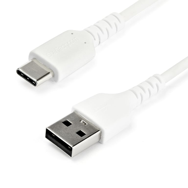 StarTech RUSB2AC1MW kabel USB 1 m USB 2.0 USB A USB C Biały