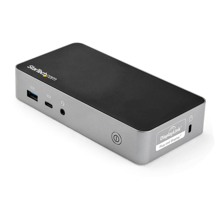 StarTech DK30CHHPDEU stacja dokująca Przewodowa USB 3.2 Gen 1 (3.1 Gen 1) Type-C Czarny, Srebrny