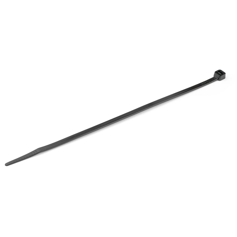 StarTech CBMZT8BK opaska kablowa Zwalniana opaska kablowa Nylon, Plastik Czarny 1000 szt.