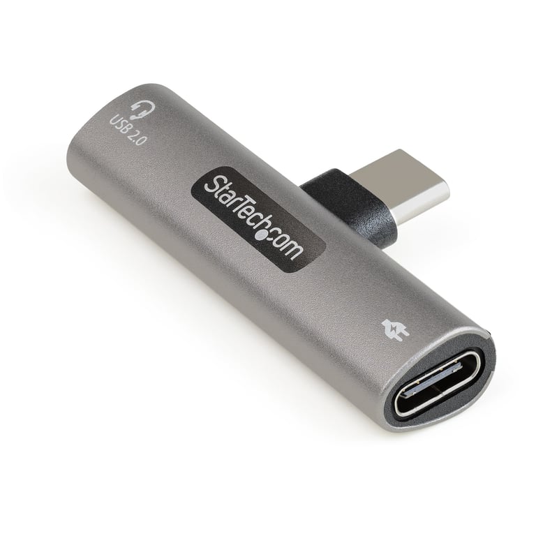 StarTech CDP2CAPDM huby i koncentratory USB 2.0 Type-C 480 Mbit/s Srebrny