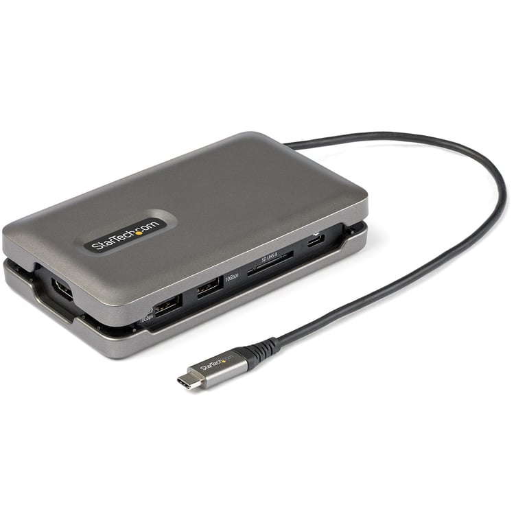 StarTech DKT31CSDHPD3 stacja dokująca Przewodowa USB 3.2 Gen 2 (3.1 Gen 2) Type-C Szary