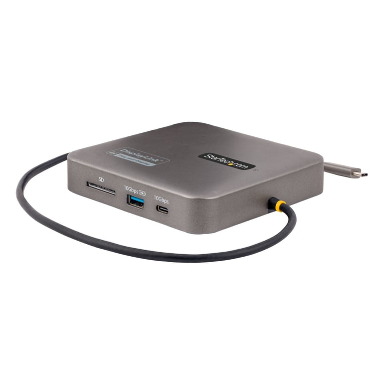 StarTech 102B-USBC-MULTIPORT stacja dokująca Przewodowa USB 3.2 Gen 2 (3.1 Gen 2) Type-C Szary