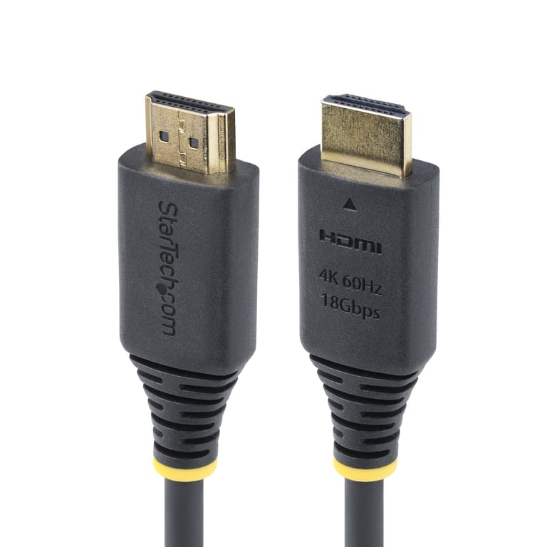 StarTech HDMI2-CABLE-4K60-4M kabel HDMI HDMI Typu A (Standard) Czarny