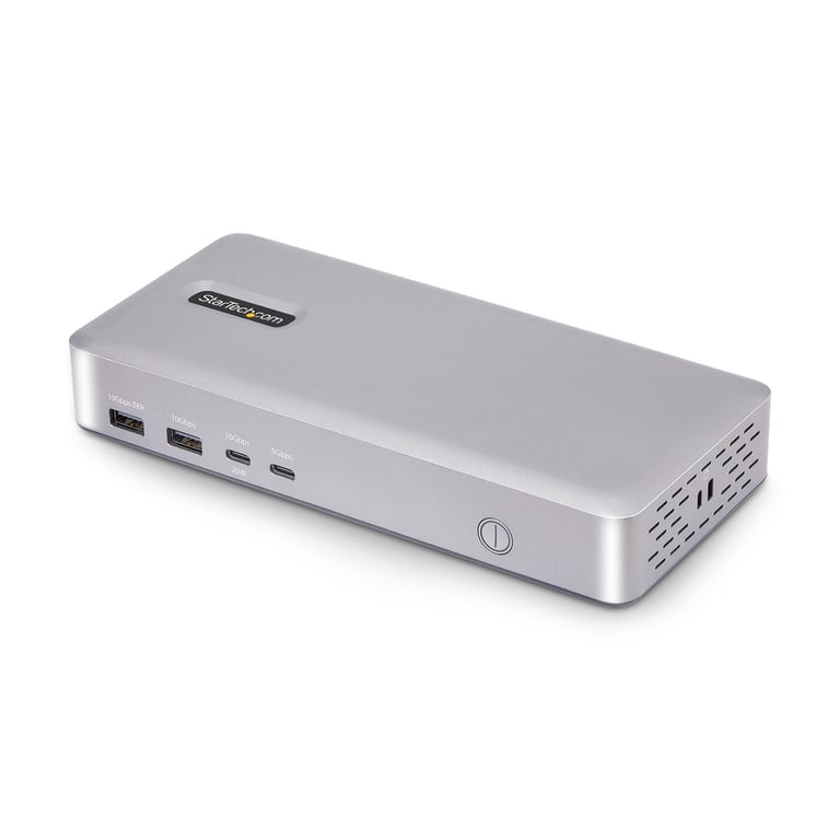 StarTech 155UE-USB4-DOCK stacja dokująca Przewodowa Srebrny