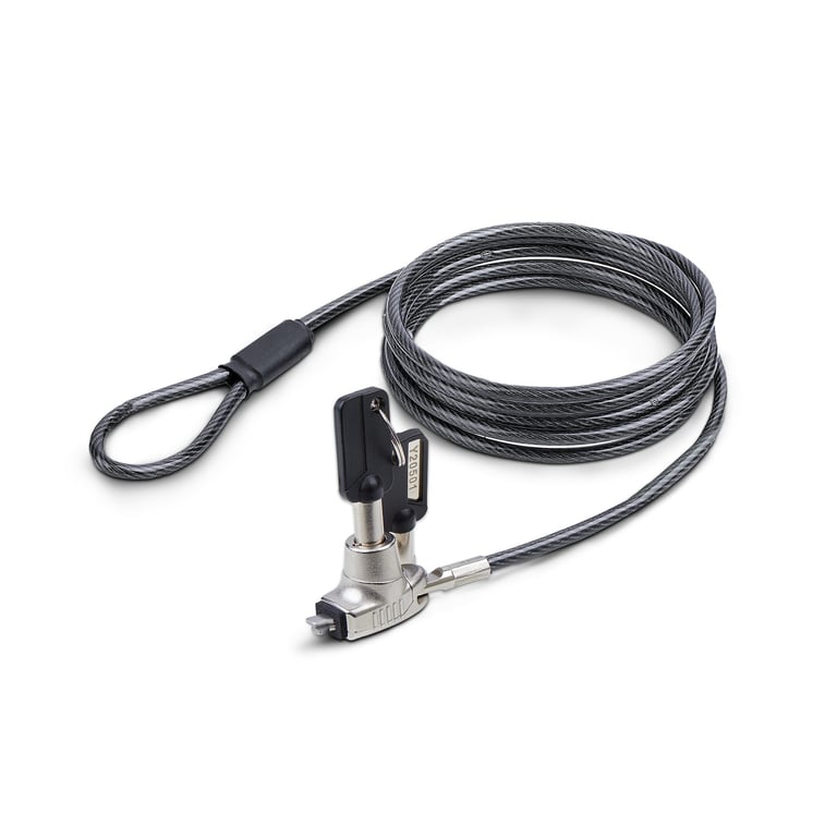 StarTech SNBLK-LAPTOP-LOCK zapięcie do kabli Czarny 2 m