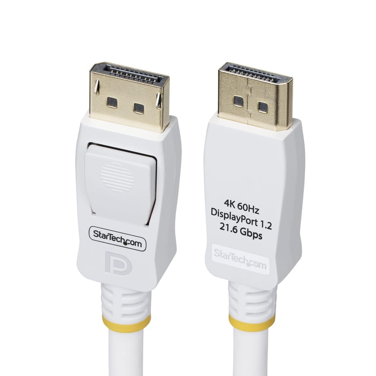 StarTech DP12-CABLE-10FTW kabel DisplayPort 3 m Biały