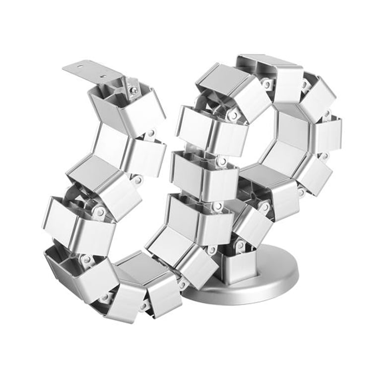 StarTech CMVBMOD organizator na kable Biurko Tuleja kablowa Srebrny 1 szt.