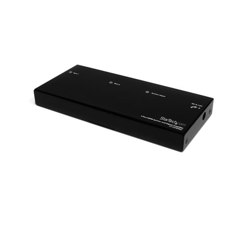 StarTech ST122HDMI2 rozgałęziacz telewizyjny HDMI 2x HDMI