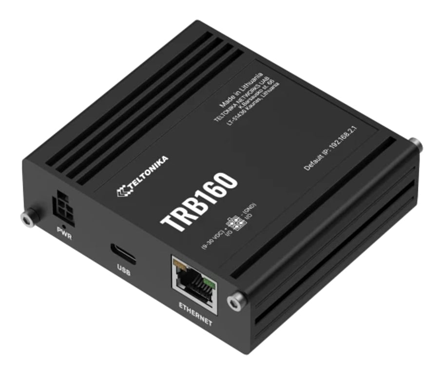 Teltonika TRB160 4G LTE Cat6 IoT-Gateway gateway/kontroler 10, 100, 1000 Mbit/s