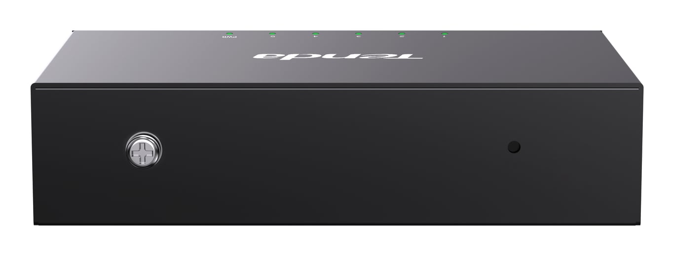 Tenda TEG1005M łącza sieciowe Nie zarządzany L2 Gigabit Ethernet (10/100/1000) Czarny