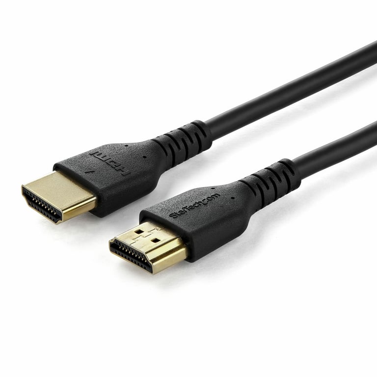 StarTech RHDMM150CMP kabel HDMI 1,5 m HDMI Typu A (Standard) Czarny