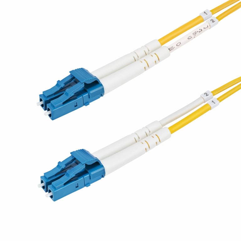 StarTech SMDOS2LCLC1M kabel InfiniBand / światłowodowy 1 m LC LC/UPC Żółty