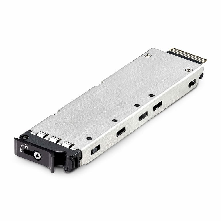 StarTech TR-M2-REMOVABLE-PCIE panel drive bay Taca napędu pamięci masowej Czarny, Srebrny