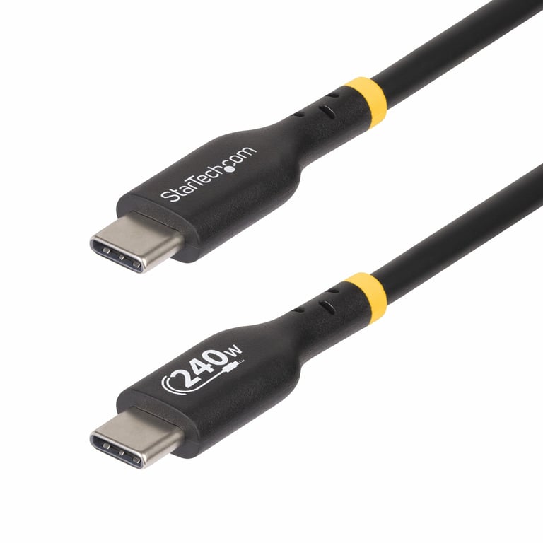 StarTech USB2EPR1M kabel USB 1 m USB 2.0 USB C Czarny