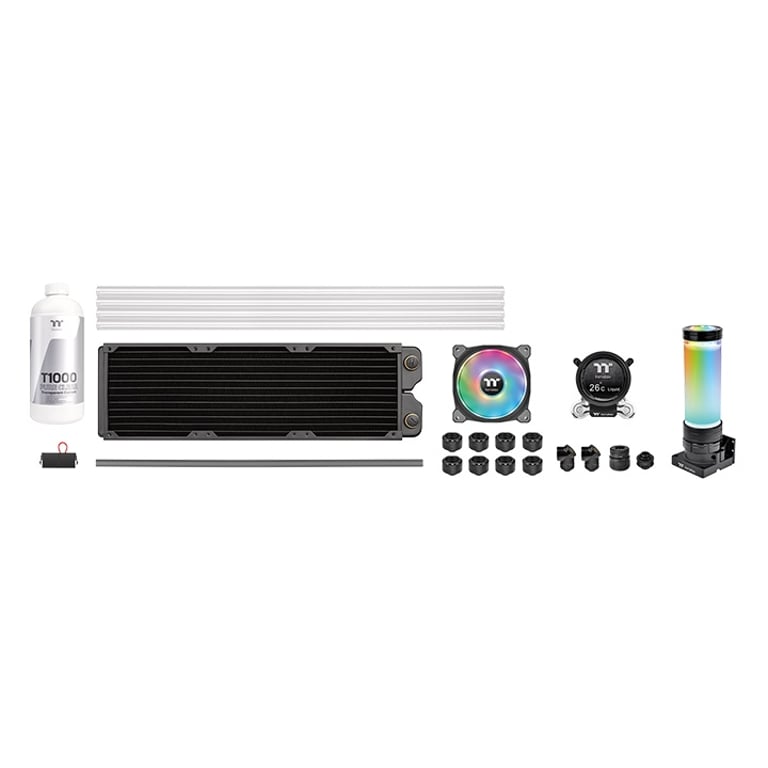 Thermaltake Pacific CLM360 Procesor Liquid cooling kit 12 cm Wielobarwny