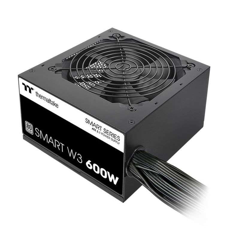Thermaltake Smart W3 moduł zasilaczy 600 W 24-pin ATX ATX Czarny PS-SPW-0600NNFAWE-1