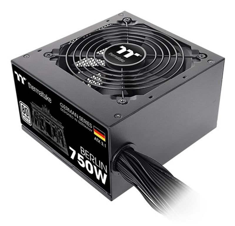 Thermaltake HAMBURG moduł zasilaczy 750 W 24-pin ATX ATX Czarny