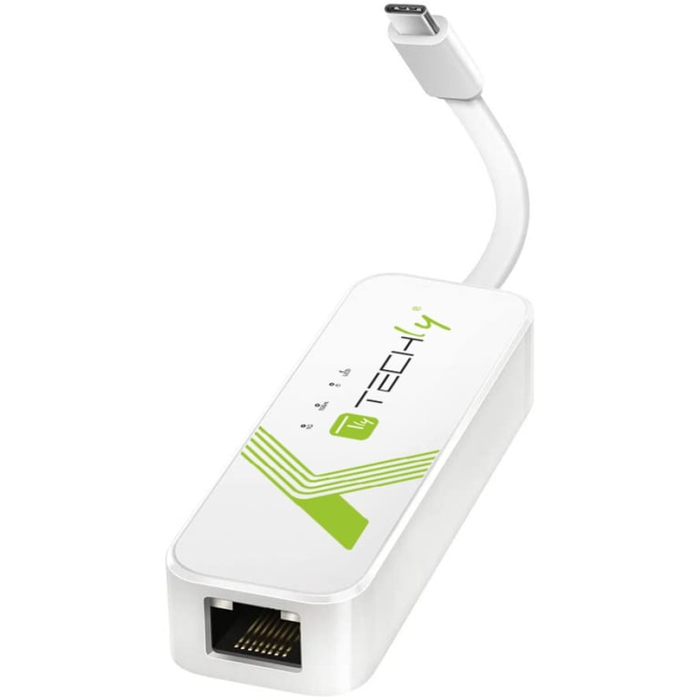 Techly IADAP USB31-ETGIGA3 karta sieciowa Ethernet 5000 Mbit/s