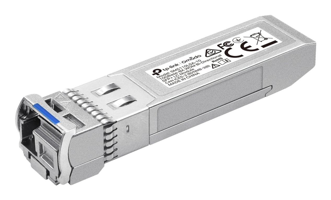TP-Link Omada SM5110LSA-10 moduł przekaźników sieciowych Swiatłowód 10312 Mbit/s SFP+