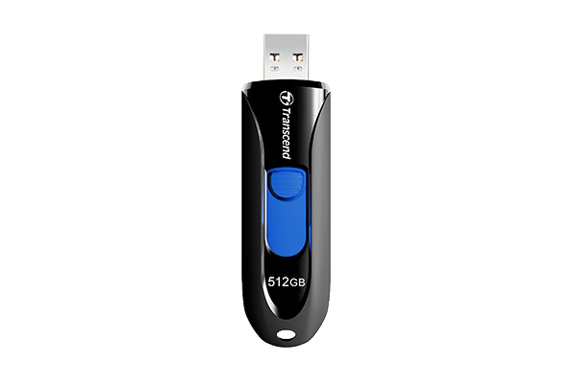Transcend JetFlash 790 512 GB USB Typu-A 3.2 Gen 1 (3.1 Gen 1) Czarny, Biały TS512GJF790W