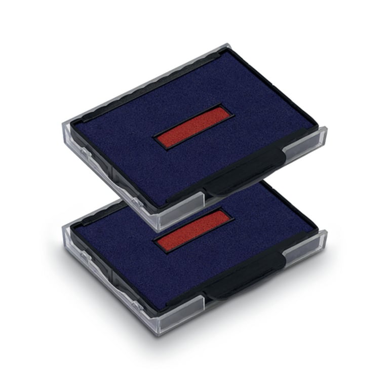 Trodat 6/57/2/SS Wkład atramentowy Niebieski, Czerwony