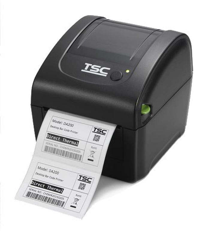 TSC DA210 drukarka etykiet bezpośrednio termiczny 203 x 203 DPI 152,4 mm/s Przewodowa