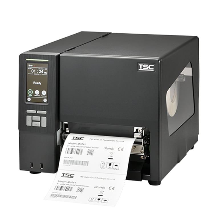 TSC MH261T drukarka etykiet bezpośrednio termiczny/termotransferowy 203 x 203 DPI 305 mm/s Przewodowa Przewodowa sieć LAN