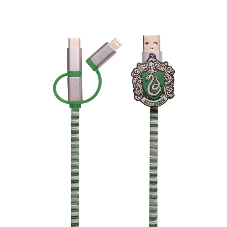 Thumbs Up 1002654 kabel USB 1 m USB A Micro-USB B Zielony, Szary