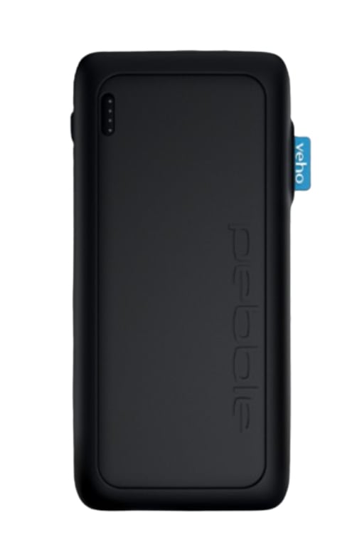 Veho PEBBLE PZ-20 RUGGED PORTABLE Lit Czarny