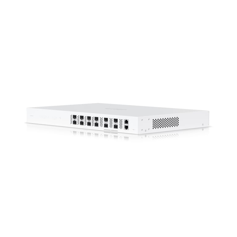 Ubiquiti UISP -FIBER-OLT-XGS łącza sieciowe Zarządzany 1U Biały