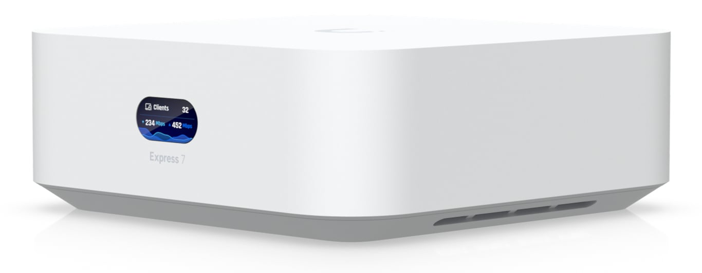Ubiquiti UniFi Express 7 gateway/kontroler 10, 100, 1000, 2500, 10000 Mbit/s