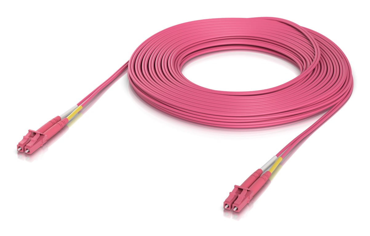 Ubiquiti UACC-OFC-M2-LULU-15M kabel InfiniBand / światłowodowy LC LC/LC Różowy