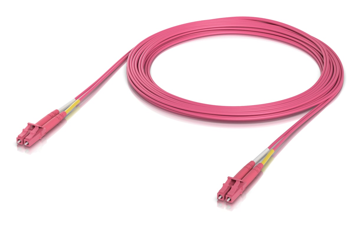 Ubiquiti UACC-OFC-M2-LULU-5M kabel InfiniBand / światłowodowy LC LC/LC Różowy